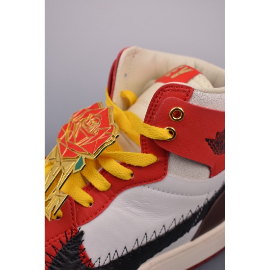 (Free Shipping)Jordan 1 High Zoom Air CMFT 2 Teyana Taylor A Rose From Harlem (Women's) FJ0604-601