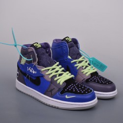 (Free Shipping)Zion Williamson x Air Jordan 1 High Voodoo DZ5485-420