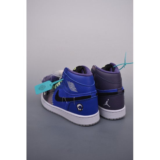 (Free Shipping)Zion Williamson x Air Jordan 1 High Voodoo DZ5485-420