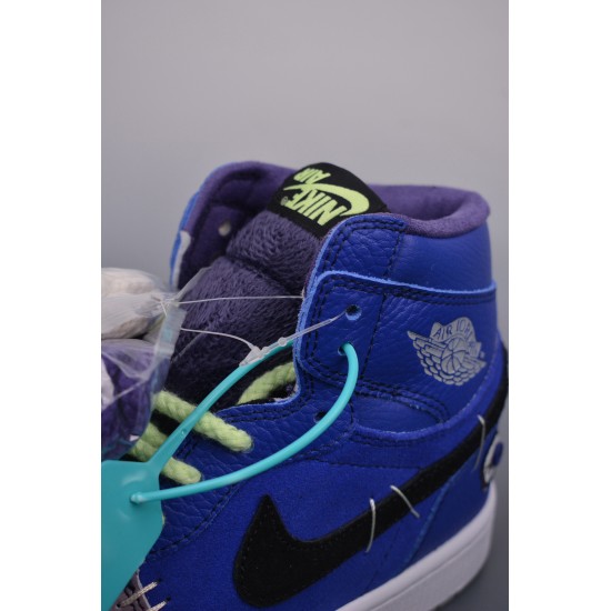 (Free Shipping)Zion Williamson x Air Jordan 1 High Voodoo DZ5485-420