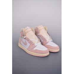 (Free Shipping)Jordan 1 Retro High OG Atmosphere Pink (Women's) FD2596-600