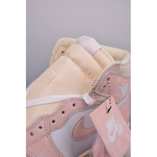 (Free Shipping)Jordan 1 Retro High OG Atmosphere Pink (Women's) FD2596-600