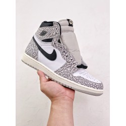 (Free Shipping)Jordan 1 Retro High OG White Cement DZ5485-052