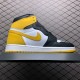 (Free Shipping)Jordan 1 Retro High Yellow Ochre 555088-109