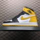 (Free Shipping)Jordan 1 Retro High Yellow Ochre 555088-109