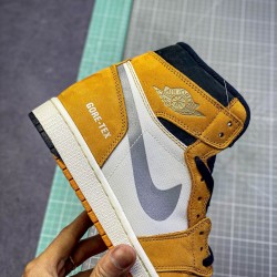 (Free Shipping)Jordan 1 High Element Gore-Tex Light Curry DB2889-700