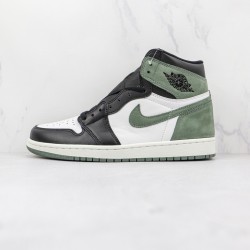 (Free Shipping)Jordan 1 Retro High Clay Green 555088-135