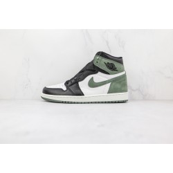 (Free Shipping)Jordan 1 Retro High Clay Green 555088-135