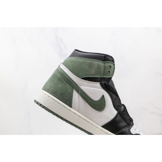 (Free Shipping)Jordan 1 Retro High Clay Green 555088-135