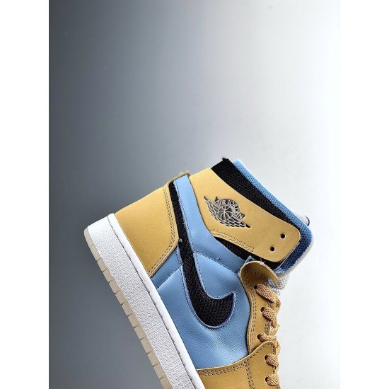 (Free Shipping)Jordan 1 High Zoom Air CMFT Psychic Blue (W) CT0979-400