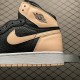 (Free Shipping)Jordan 1 Retro High Black Crimson Tint (GS) 575441-081