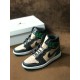 (Free Shipping)Jordan 1 Retro High Bio Beige Anthracite Mystic Green (W) AH7389-203