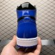 (Free Shipping)Air Jordan 1 High OG “Dark Marina Blue” 555088-404