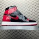 (Free Shipping)Air Jordan 1 High OG 'Bred Patent' 555088-063