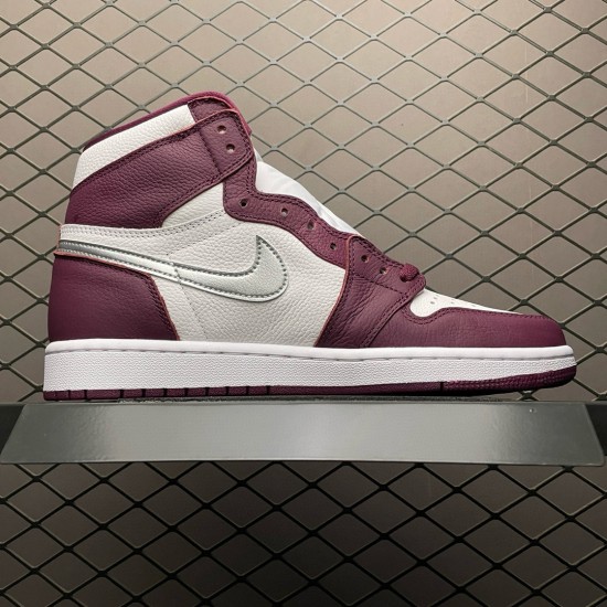 (Free Shipping)Jordan 1 Retro High OG Bordeaux 555088-611