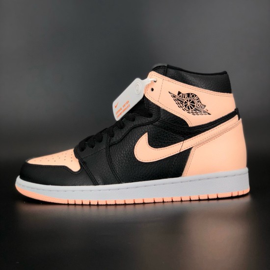 (Free Shipping)Jordan 1 Retro High Black Crimson Tint 555088-081