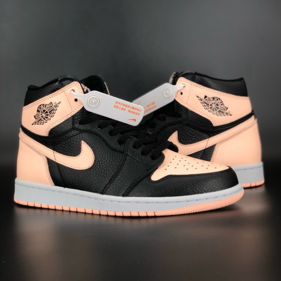 (Free Shipping)Jordan 1 Retro High Black Crimson Tint 555088-081