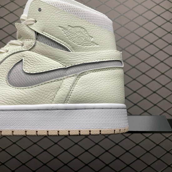 (Free Shipping)Jordan 1 High Zoom Air CMFT Pearl White (W) CT0979-107