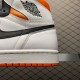 (Free Shipping)Jordan 1 Retro High Electro Orange 555088-180