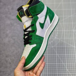 (Free Shipping)Jordan 1 High Zoom CMFT Stadium Green CT0978-300