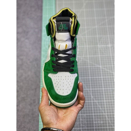 (Free Shipping)Jordan 1 High Zoom CMFT Stadium Green CT0978-300