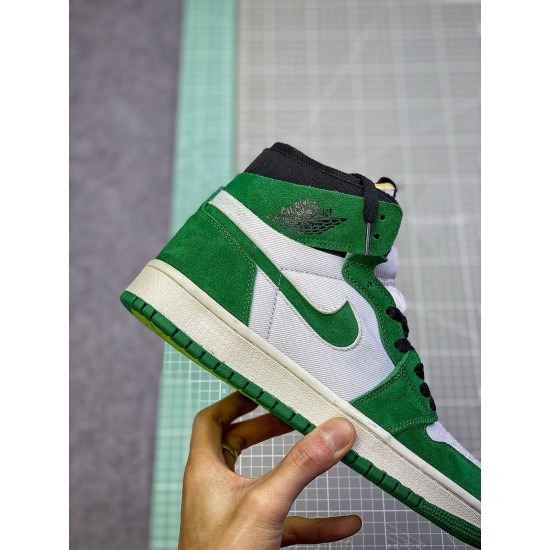 (Free Shipping)Jordan 1 High Zoom CMFT Stadium Green CT0978-300