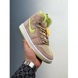 (Free Shipping)Jordan 1 High Zoom CMFT Lemon Twist (W) CT0979-200