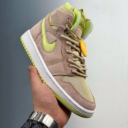 (Free Shipping)Jordan 1 High Zoom CMFT Lemon Twist (W) CT0979-200