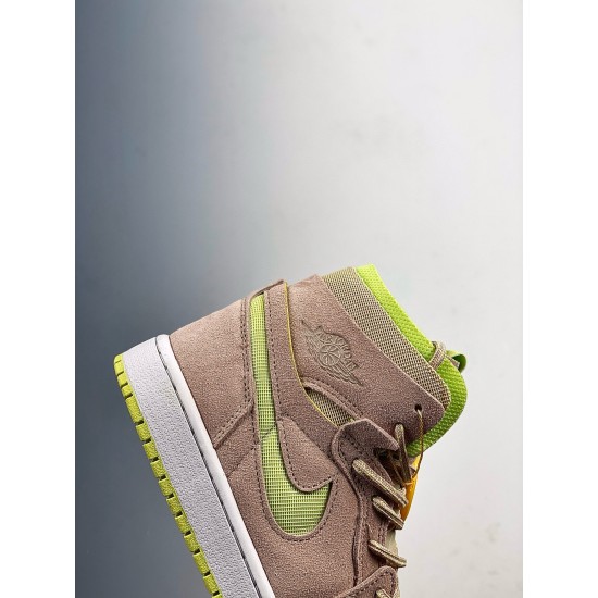 (Free Shipping)Jordan 1 High Zoom CMFT Lemon Twist (W) CT0979-200