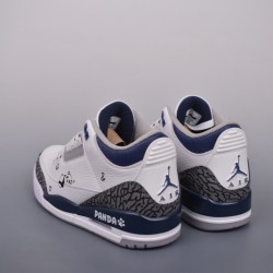 (Free Shipping)Jordan 3 Retro Midnight Navy CT8532-140