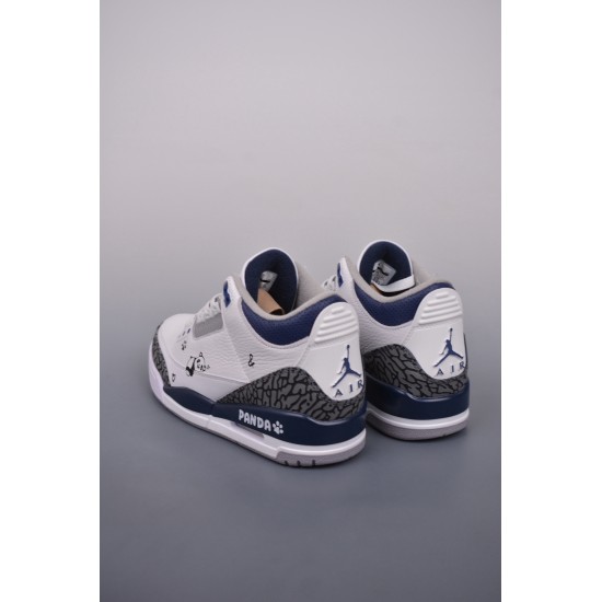 (Free Shipping)Jordan 3 Retro Midnight Navy CT8532-140