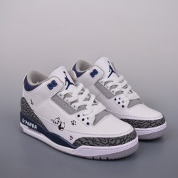 (Free Shipping)Jordan 3 Retro Midnight Navy CT8532-140