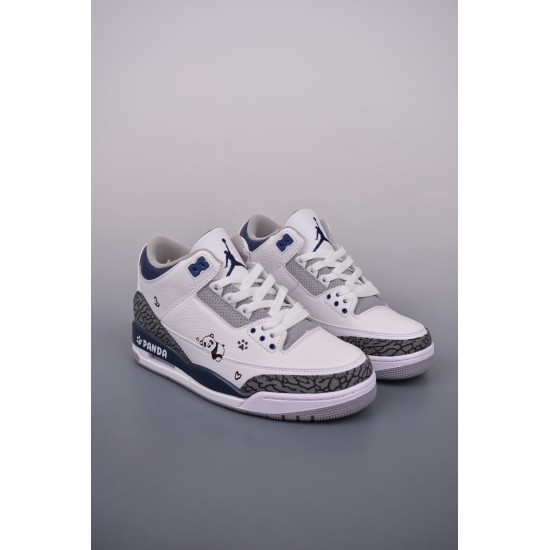 (Free Shipping)Jordan 3 Retro Midnight Navy CT8532-140