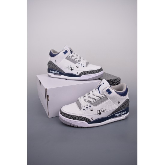 (Free Shipping)Jordan 3 Retro Midnight Navy CT8532-140