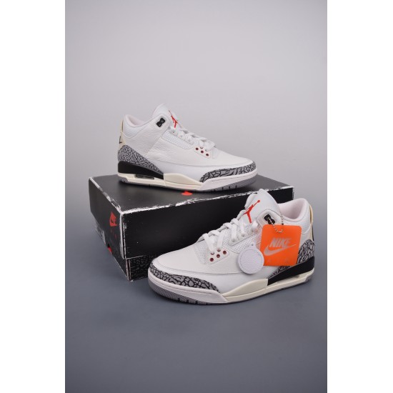 (Free Shipping)Jordan 3 Retro White Cement Reimagined DN3707-100