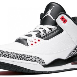 (Free Shipping)Jordan 3 Retro Infrared 23 136064-123