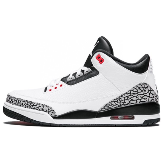 (Free Shipping)Jordan 3 Retro Infrared 23 136064-123