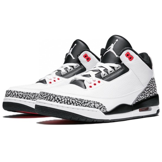 (Free Shipping)Jordan 3 Retro Infrared 23 136064-123