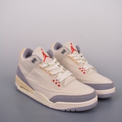 (Free Shipping)Jordan 3 Retro Muslin DH7139-100