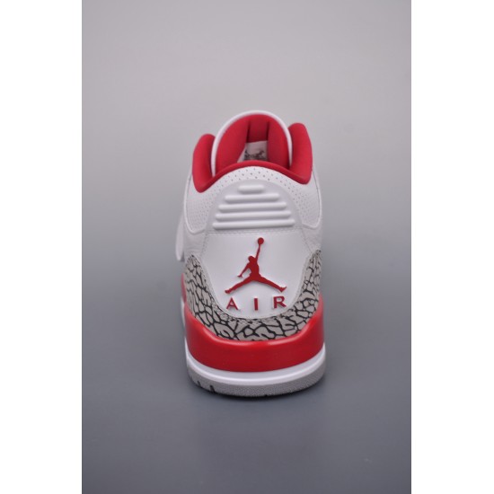 (Free Shipping)Jordan 3 Retro Cardinal Red CT8532-126