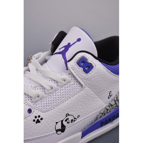 (Free Shipping)Jordan 3 Retro Dark Iris CT8532-105