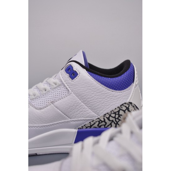 (Free Shipping)Jordan 3 Retro Dark Iris CT8532-105