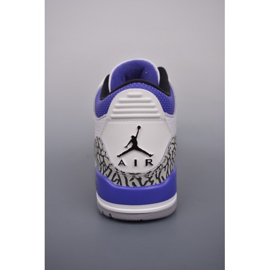 (Free Shipping)Jordan 3 Retro Dark Iris CT8532-105