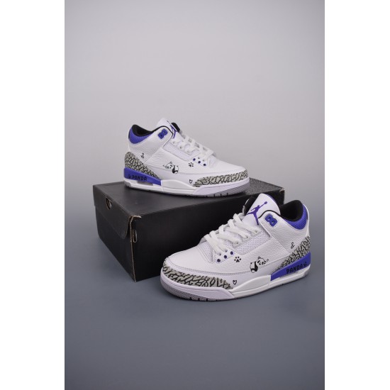 (Free Shipping)Jordan 3 Retro Dark Iris CT8532-105