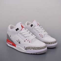 (Free Shipping)Jordan 3 Retro Hall of Fame 136064-116